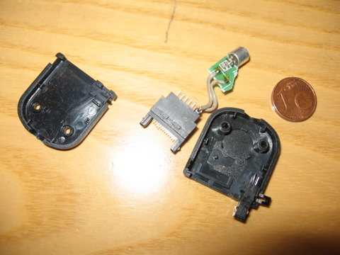 palm mic unassembled